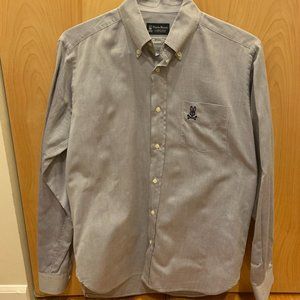 Psycho Bunny long sleeve button up casual shirt